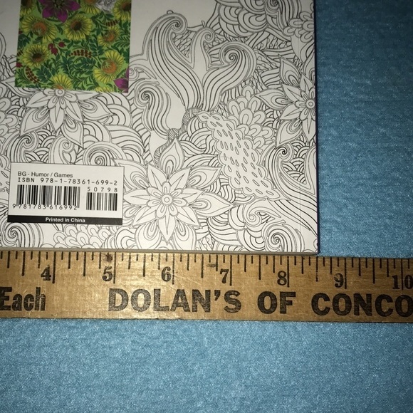 𝅺ADULT / teen coloring book-Secret Places - Picture 4 of 5